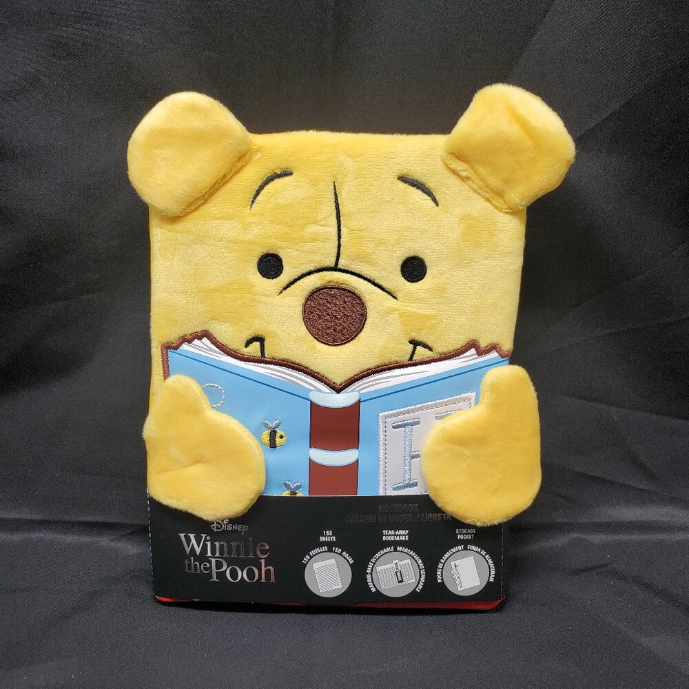 BNWT Disney Loungefly Winnie The Pooh Notebook With Zipper Pocket